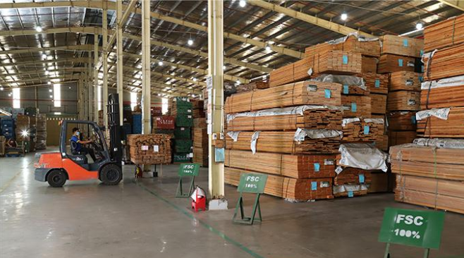 wooden furniture production